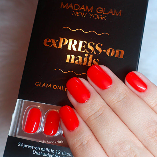 Hot Kiss - exPRESS-on nails | Madam Glam