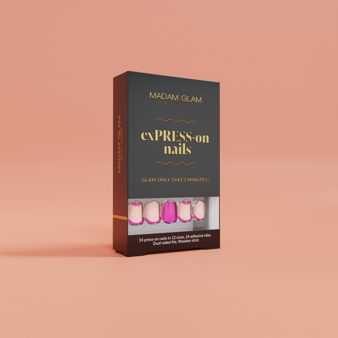 Flamingo - exPRESS-on nails | Madam Glam