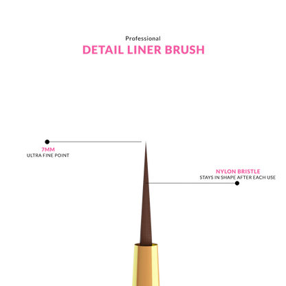 Professional Detail Liner Nail Brush