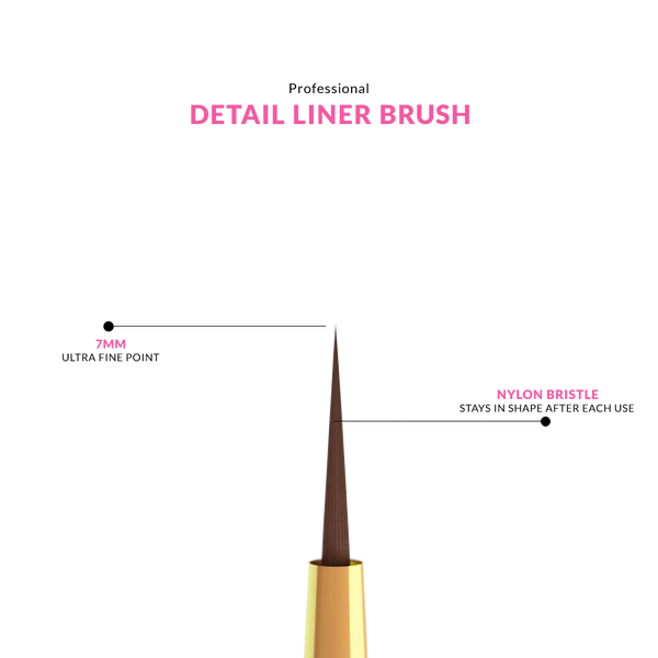 Professional Detail Liner Nail Brush