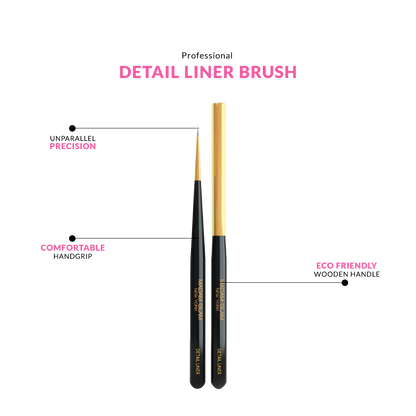 Professional Detail Liner Nail Brush