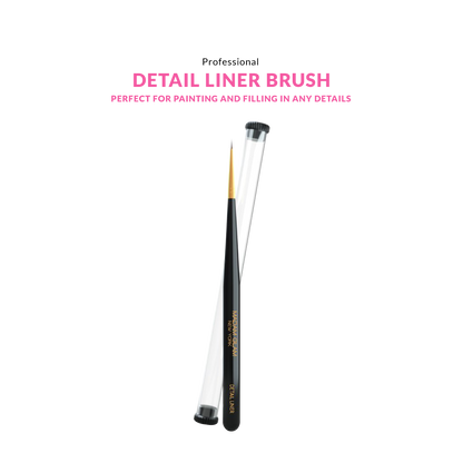 Professional Detail Liner Nail Brush