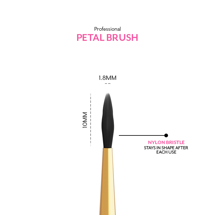 Professional Petal Nail Brush | Madam Glam