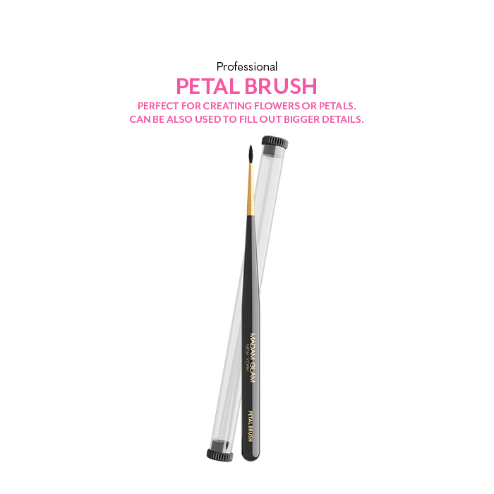 Professional Petal Nail Brush | Madam Glam