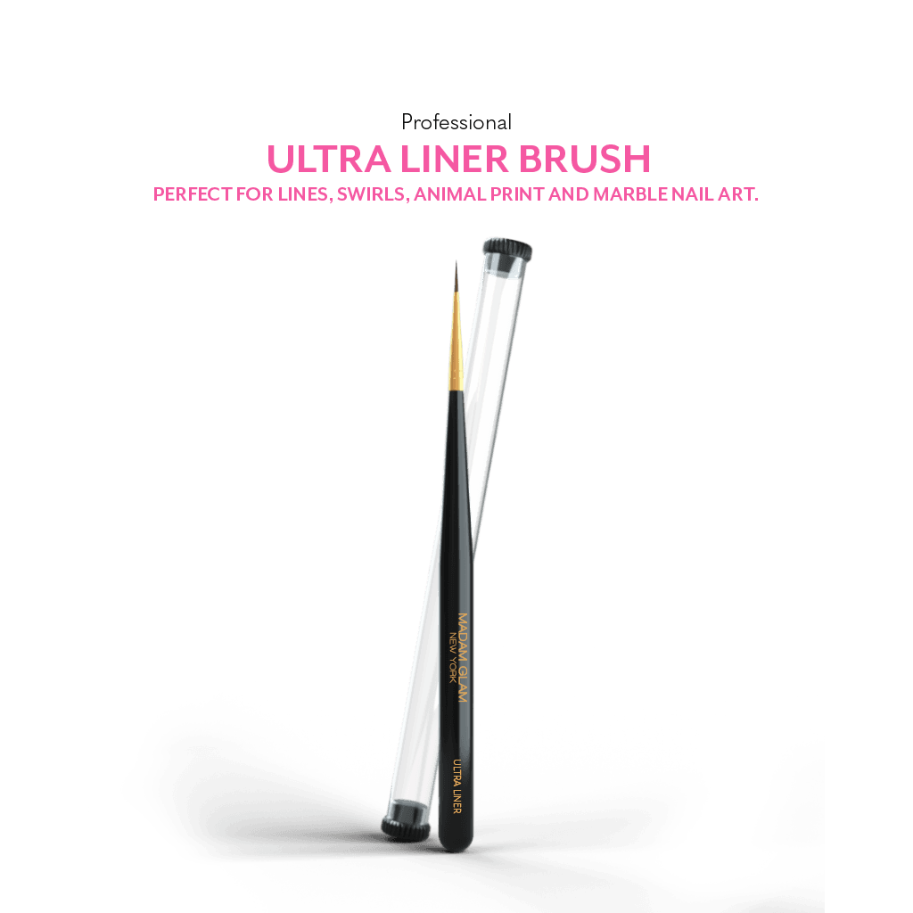 Professional Ultra Liner Nail Brush | Madam Glam