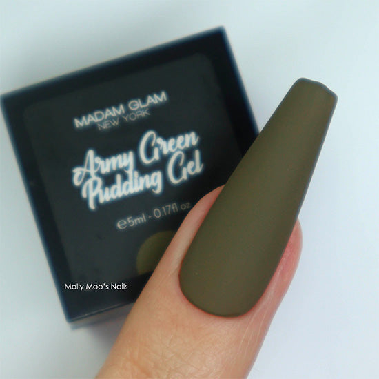 Army Green Pudding Gel | Madam Glam