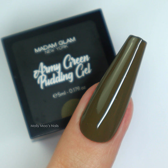 Army Green Pudding Gel | Madam Glam