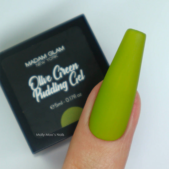 Olive Green Pudding Gel | Madam Glam