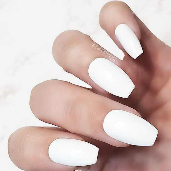 Buy Matte White Nail Polish, White Nails, Clean Girl Aesthetic, White Matte  Nail Lacquer, Indie Nail Polish, Clean Girl Nails Online in India - Etsy