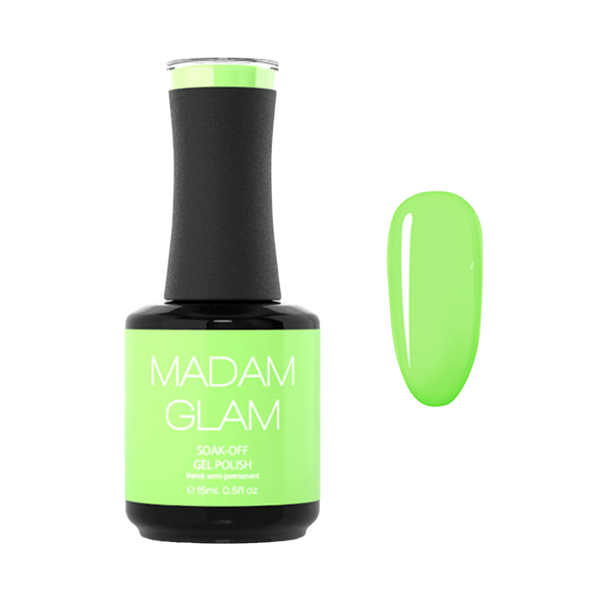 Grassy Sassy - Lime Green | Scented Soak Off Gel Nail Polish