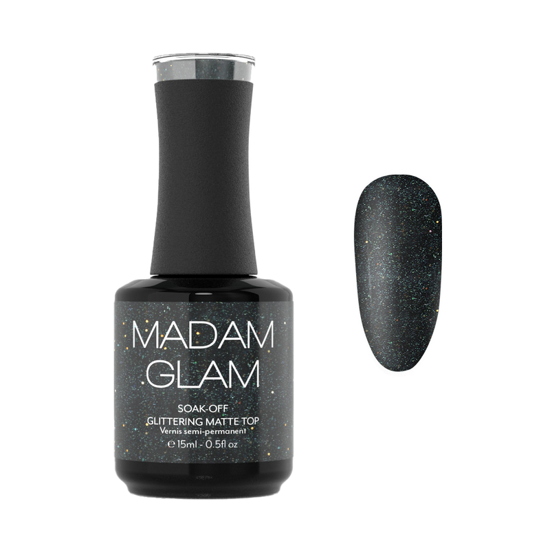 Soak_off_Glitter_No_wipe_Matte_top_coat_Celestial_Madam_Glam