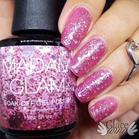 Soak_Off_Gel_Madam_Glam_Pink_Sparkling_Hearts